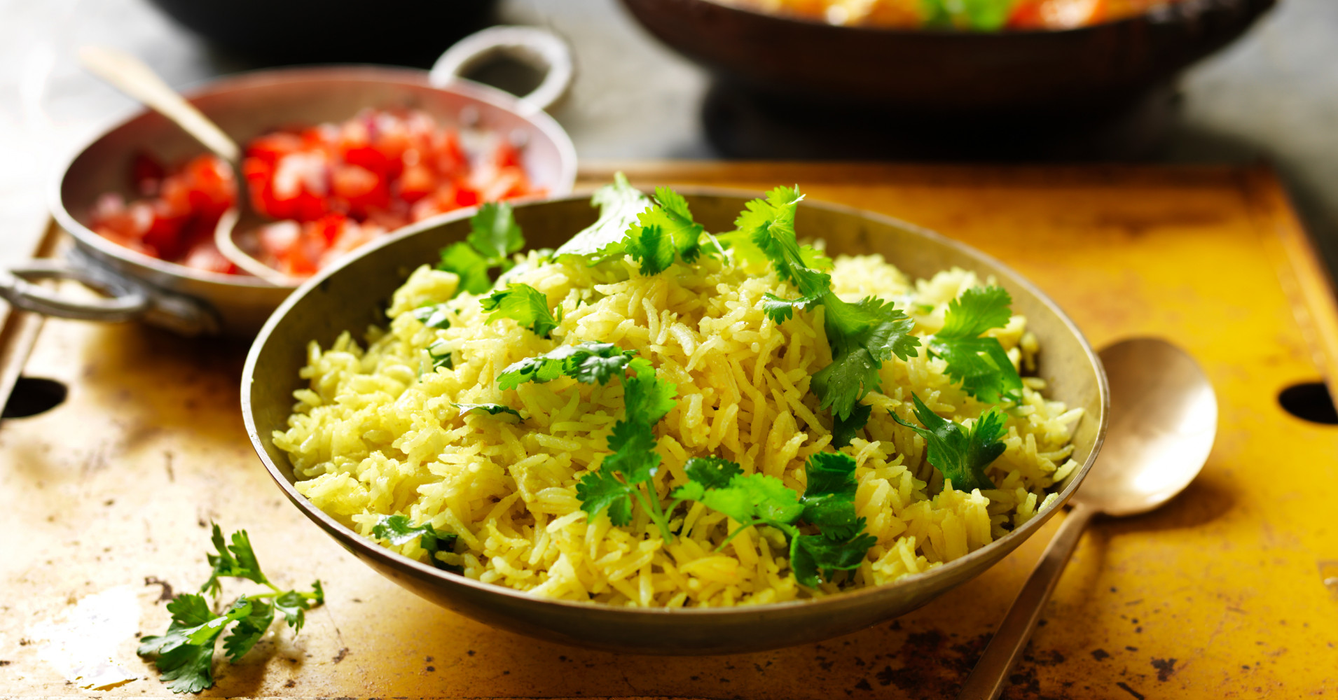Turmeric Coconut Rice Recipe myfoodbook